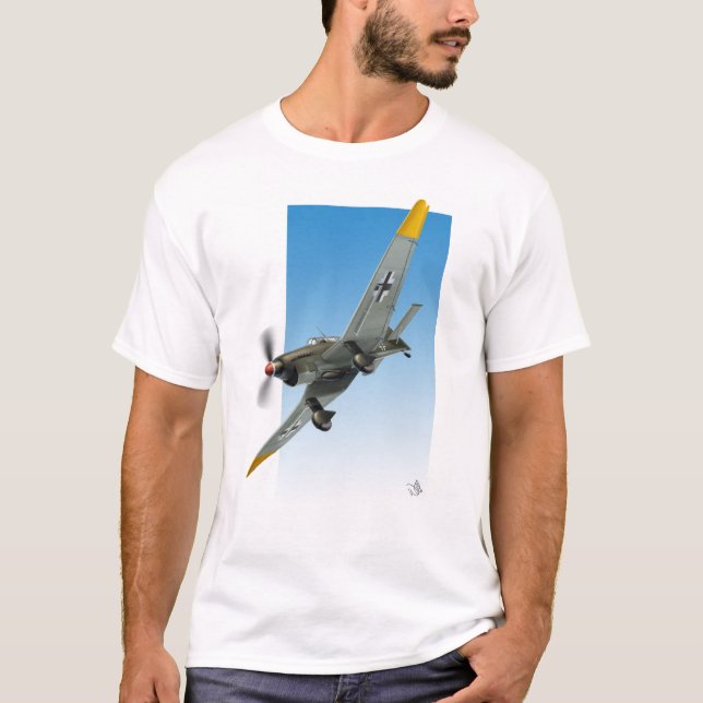 Ju87 Stuka T-shirt (Framsida)