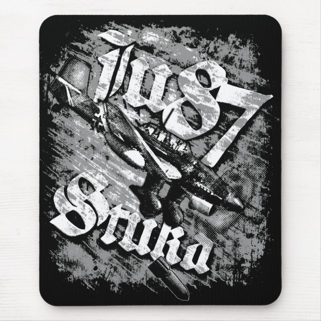 Ju 87 Stuka Mouse Pad Musmatta (Framsidan)