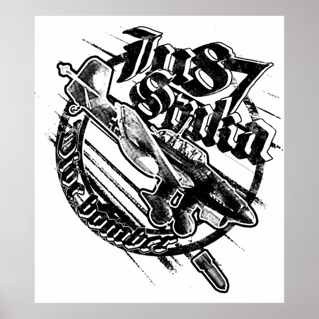 Ju 87 Stuka Poster (Framsidan)