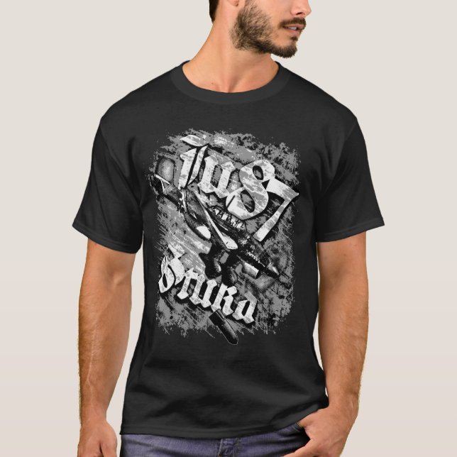 Ju 87 Stuka T-Shirt (Framsida)