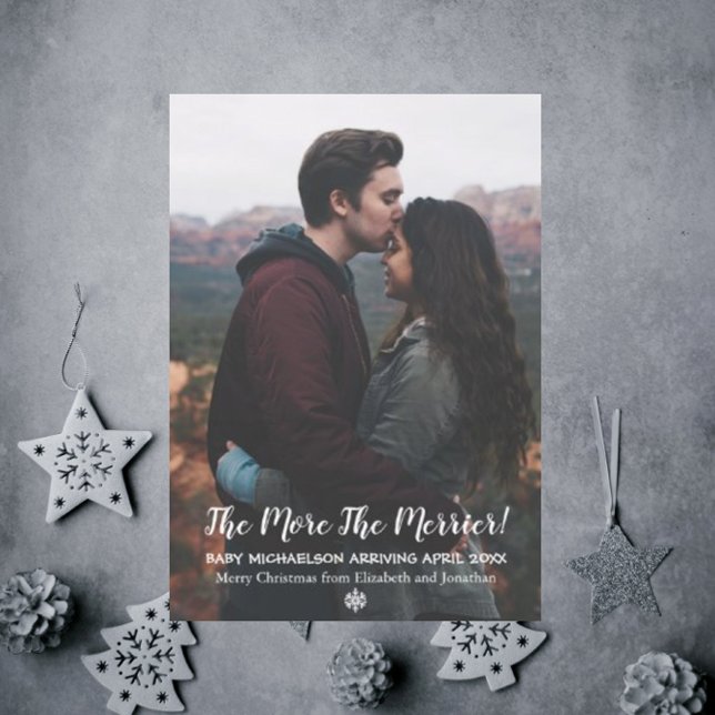 Ju fler desto roligare graviditet helg vykort (Skapare uppladdad)