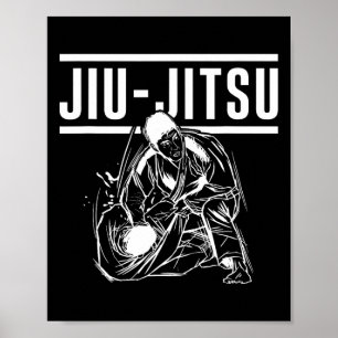 Ju Jutsu kampsport japansk kampsport bälte T Poster