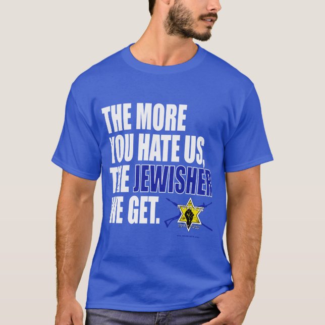 "Ju mer du hatar oss, desto mer får vi." T Shirt (Framsida)