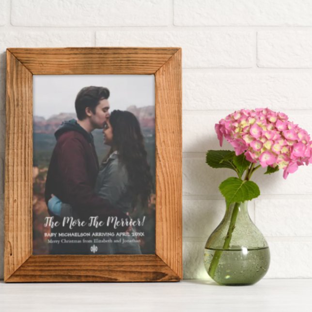 Ju mer Graviden för meriter blir Julkort (Skapare uppladdad)