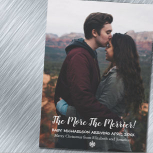 Ju mer Helgdag-Magnet-kort för Merrier Gravid