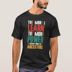 Ju mer jag lär mig mer ström jag får från min t shirt