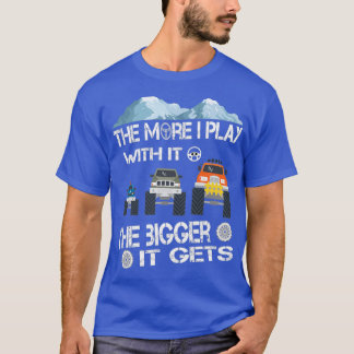 Ju mer jag leker med den desto större blir det av t shirt