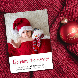 Ju mer julfoto föds meddelande