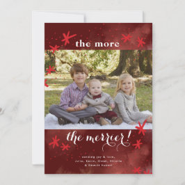 Ju mer julkort, desto mer. inbjudningar