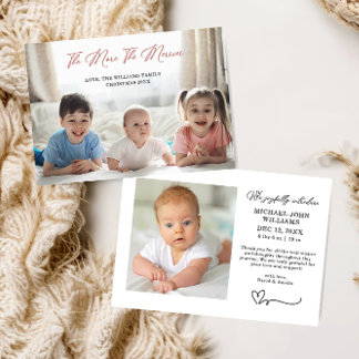 Ju mer Merrier Baby aviserar Meddelande