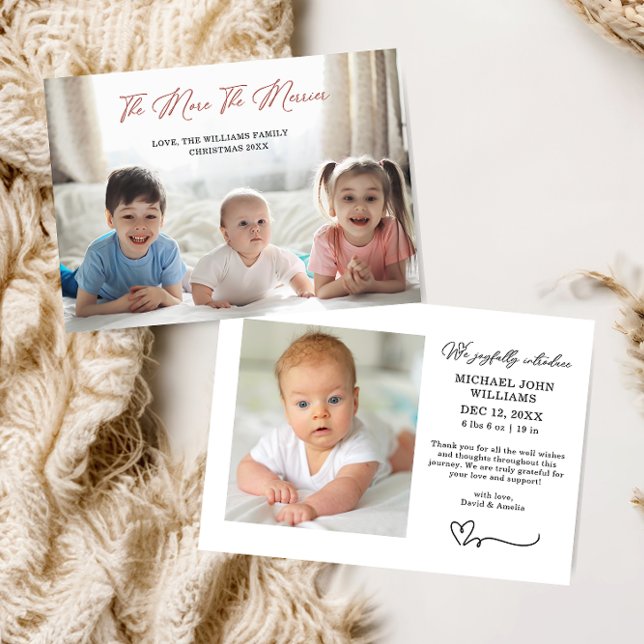 Ju mer Merrier Baby aviserar Meddelande (Skapare uppladdad)