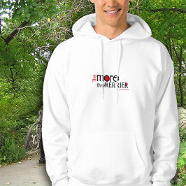 Ju mer merrier-engagemangsoffert, desto mer. hoodie