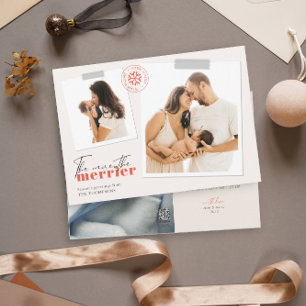 Ju mer reklamfotot för Merrier Birance är Julkort