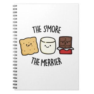 Ju Mer Smore Desto Gladare Rolig Smore Skämt  Anteckningsbok