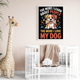 JU MER SOM JAG LÄRAR OM MÄNNISKOR POSTER