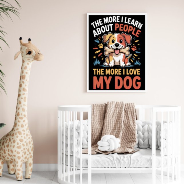 JU MER SOM JAG LÄRAR OM MÄNNISKOR POSTER (Skapare uppladdad)