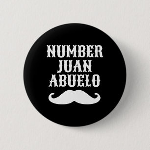 Juan Abuelo Spansk Mexikansk Bästa Pappapresenter Knapp