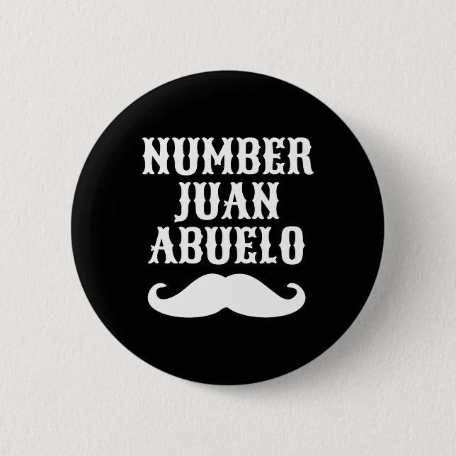 Juan Abuelo Spansk Mexikansk Bästa Pappapresenter  Knapp (Framsida)