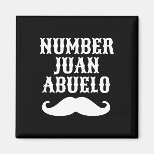 Juan Abuelo Spansk Mexikansk Bästa Pappapresenter  Magnet