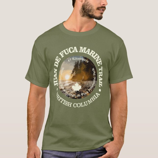 Juan de Fuca Marine Trail (OBP) T Shirt (Framsida)