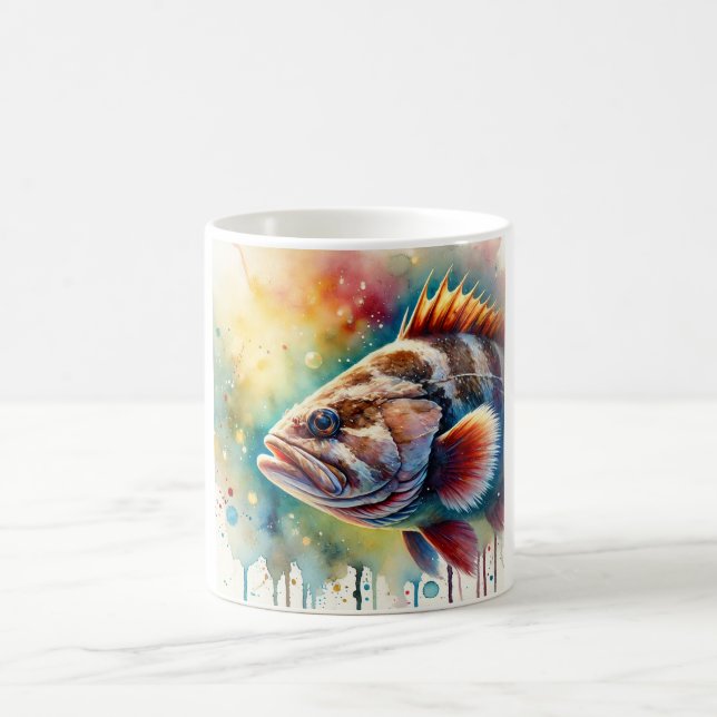Juan Fernandez Cod 080824AREF143 - Watercolor Kaffemugg (Center)