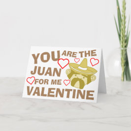 Juan for Me Helgkort