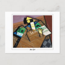 Juan Gris #12 - vykort för konst