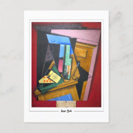 Juan Gris #256 - Fine Art Postcard Vykort