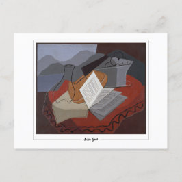 Juan Gris #282 - Fine Art Postcard Vykort