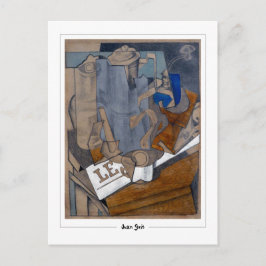 Juan Gris #284 - Finkonst Postkort Vykort