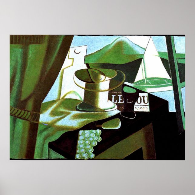 Juan Gris: Bay Poster (Framsidan)