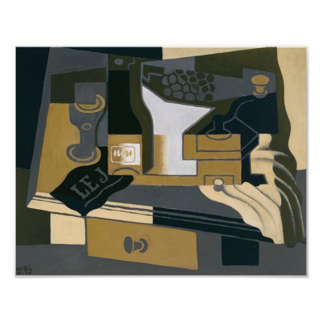 Juan Gris - Coffee Grinder Fototryck (Framsidan)