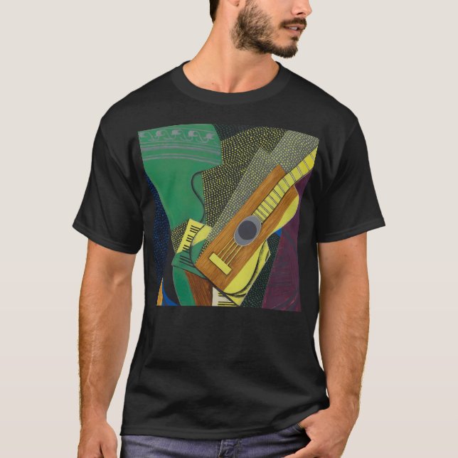 Juan Gris Guitare Sur Une Bord (Guitar på A T Shirt (Framsida)