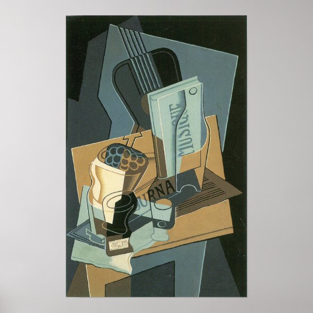 Juan Gris - Lakan of Music Poster (Framsidan)