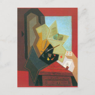 Juan Gris - Målarens fönster Vykort