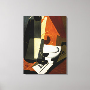 Juan Gris-målning, Coffepot Canvastryck