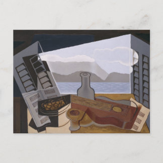 Juan Gris the Open Window Fine Art Vykort