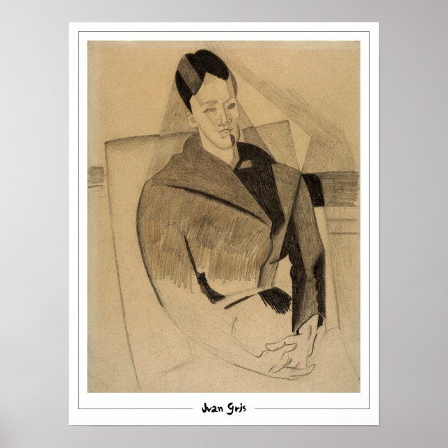 Juan Gris Zedign Art Poster #226 (Framsidan)