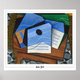 Juan Gris Zedign Art Poster nr 132