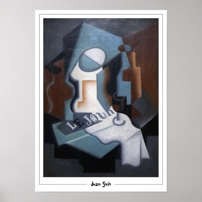 Juan Gris Zedign Art Poster nr 169 (Framsidan)