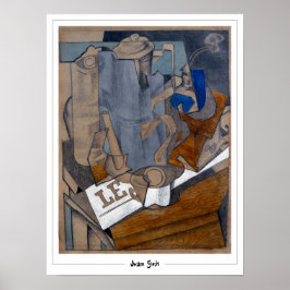 Juan Gris Zedign Art Poster nr 284