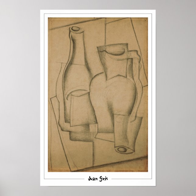 Juan Gris Zedign Art Poster nr 285 (Framsidan)