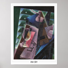 Juan Gris Zedign Art Poster nr 296