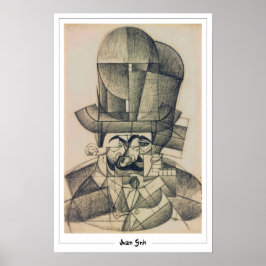Juan Gris Zedign Art Poster nr 322