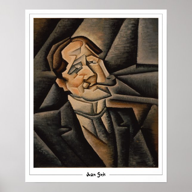 Juan Gris Zedign konstaffisch #166 Poster (Framsidan)