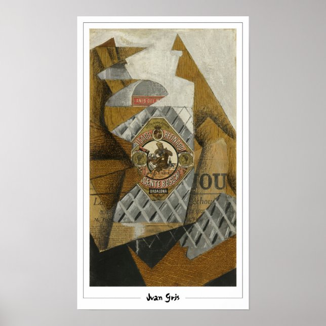 Juan Gris Zedign konstaffisch #261 Poster (Framsidan)