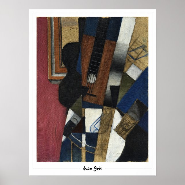 Juan Gris Zedign konstaffisch #67 Poster (Framsidan)