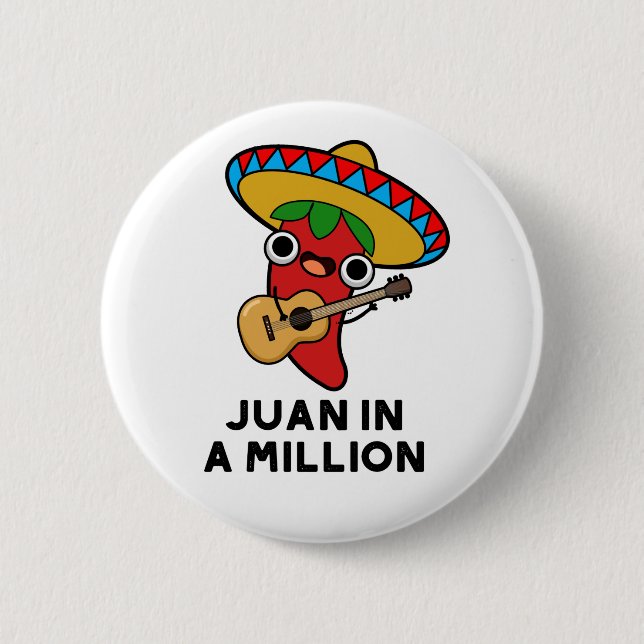 Juan in A Million Funny Mexican Chili Pun Knapp (Framsida)