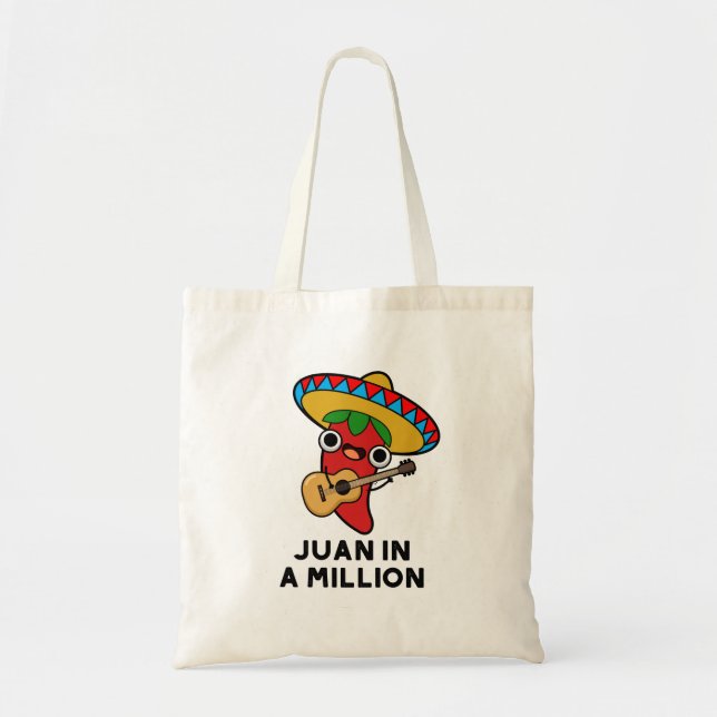 Juan in A Million Funny Mexican Chili Pun Tygkasse (Framsidan)