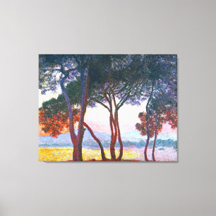 Juan les Stift, av Claude Monet Canvastryck